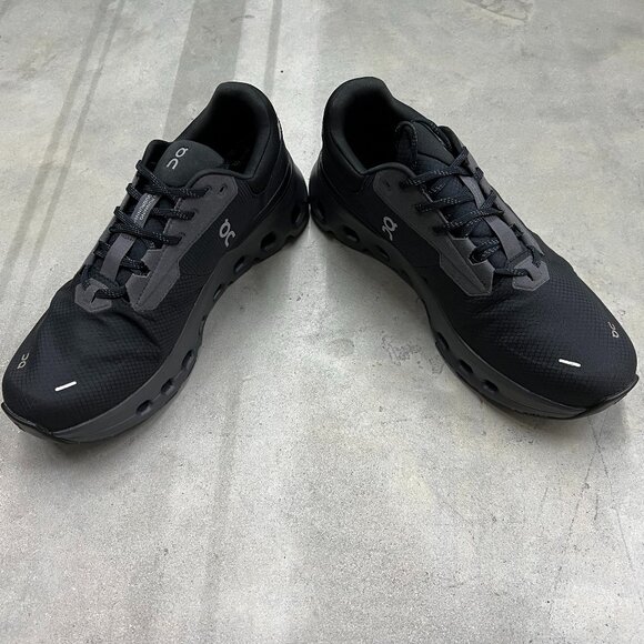 On Cloud Cloudrunner 2 Waterproof Men's Size 9.5 Magnet Black 3ME10152130 - New - Picture 5 of 7